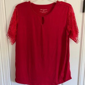 Women's Red Top